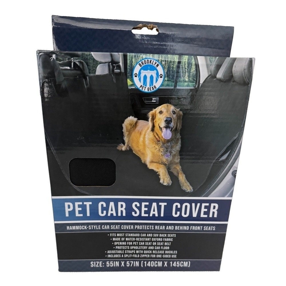 Brooklyn Pet Car Seat Cover-Hammock Style New